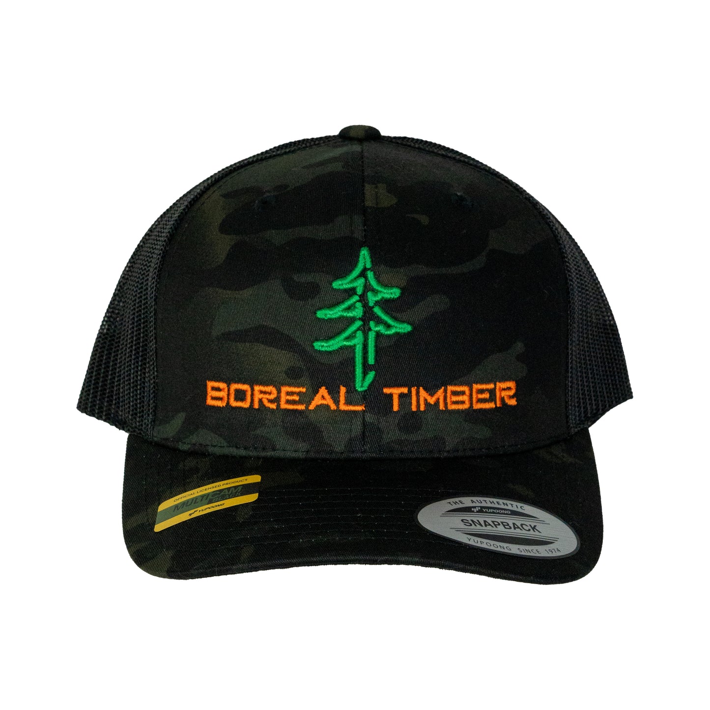 Boreal Timber Hat - Black Multicam