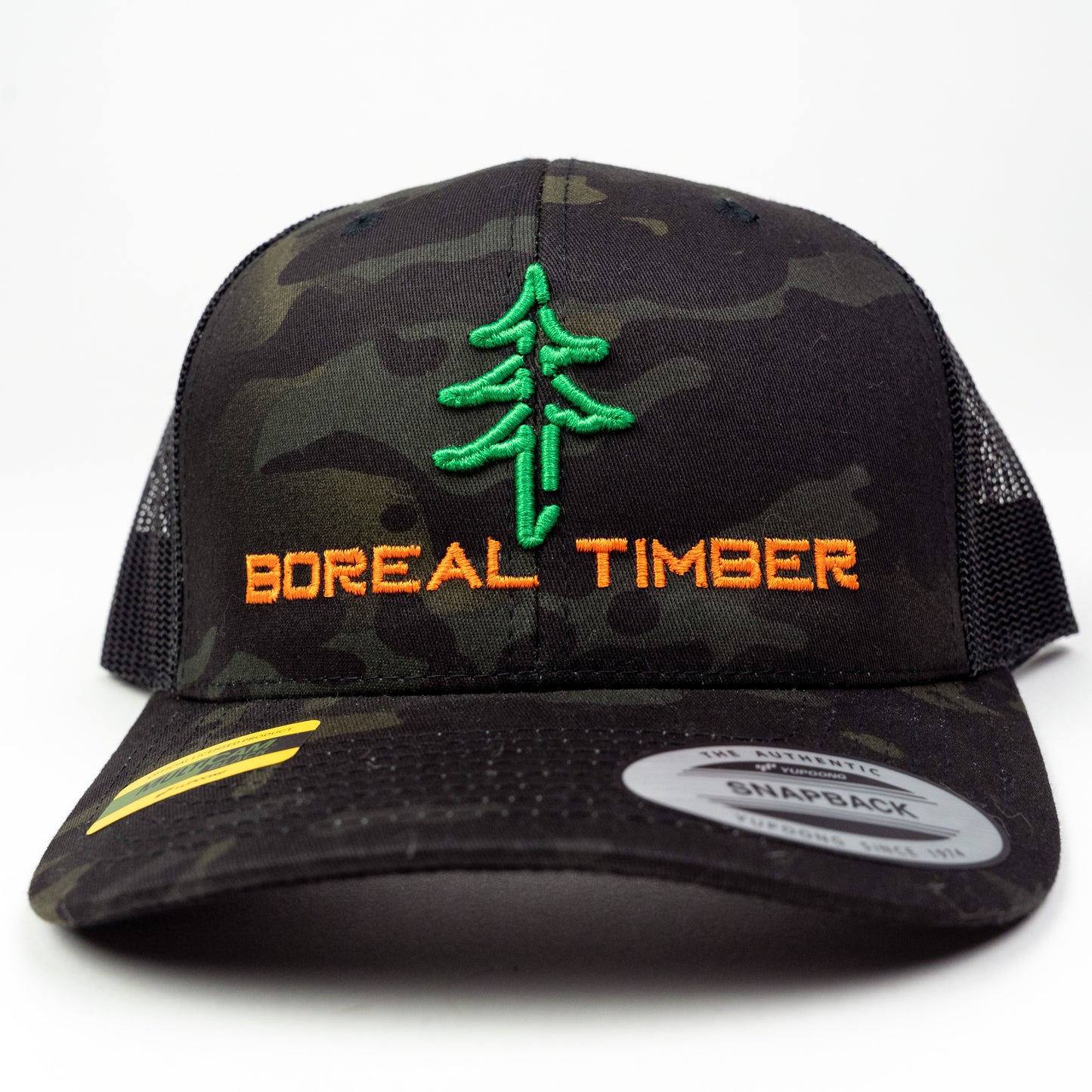 Boreal Timber Hat - Black Multicam