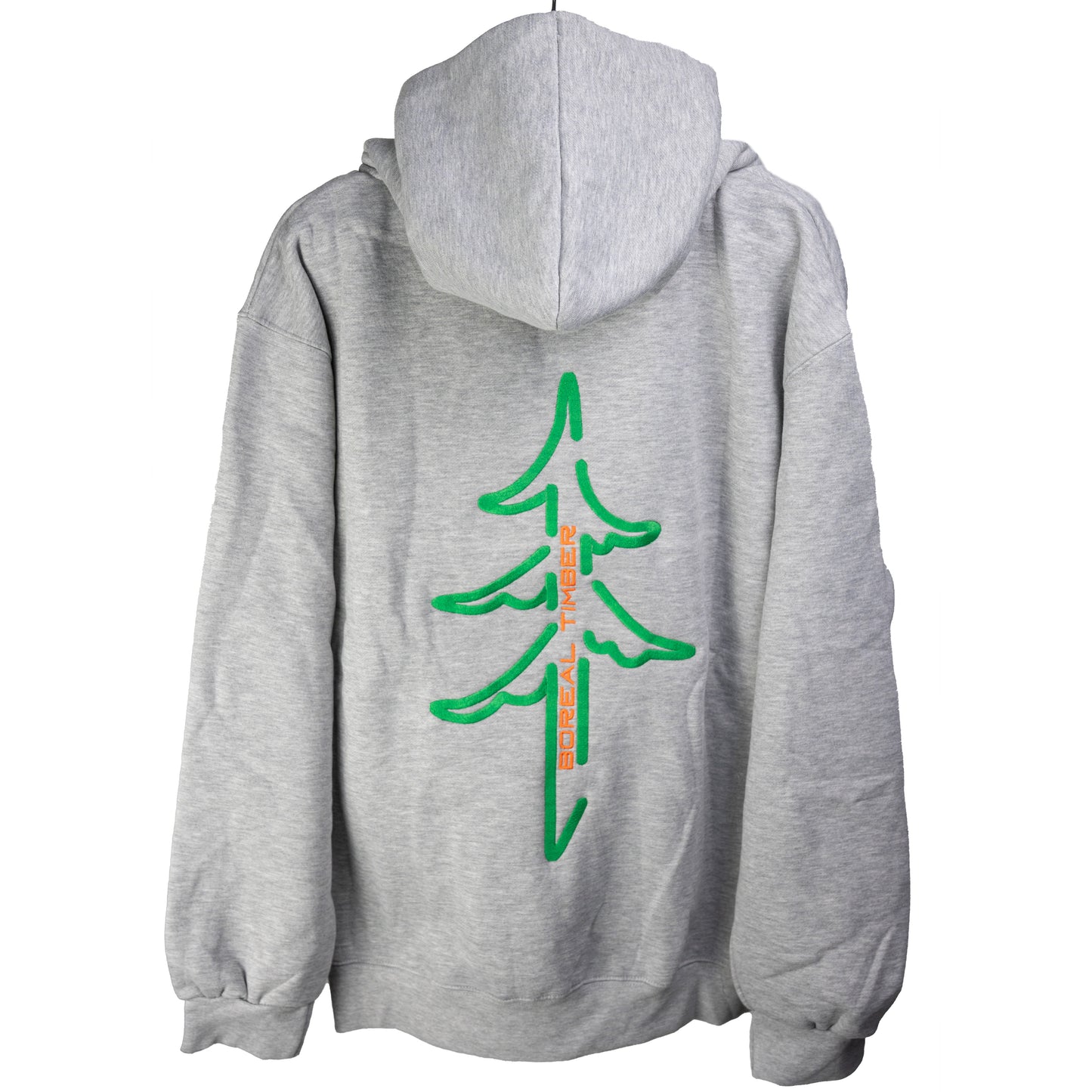 Boreal Timber Zip Up Hoodie - Sport Grey