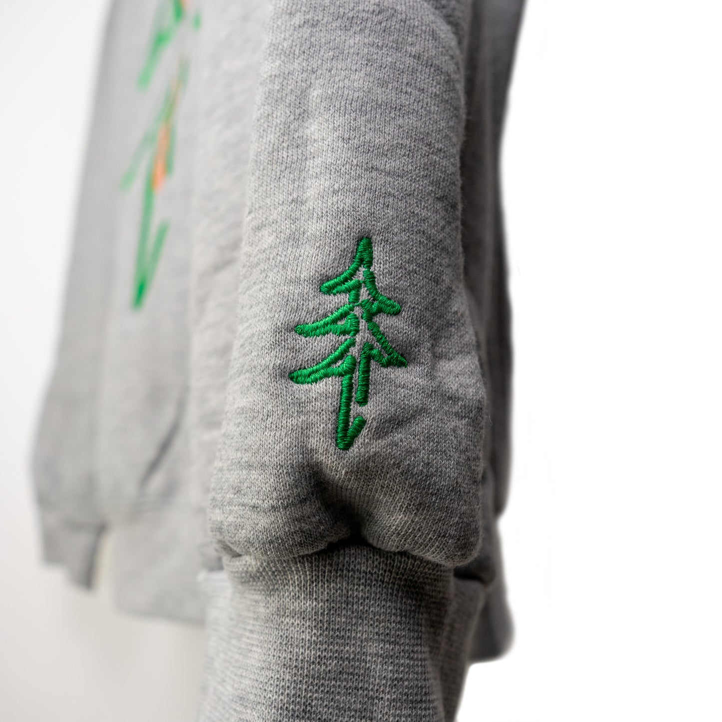 Boreal Timber Zip Up Hoodie - Sport Grey