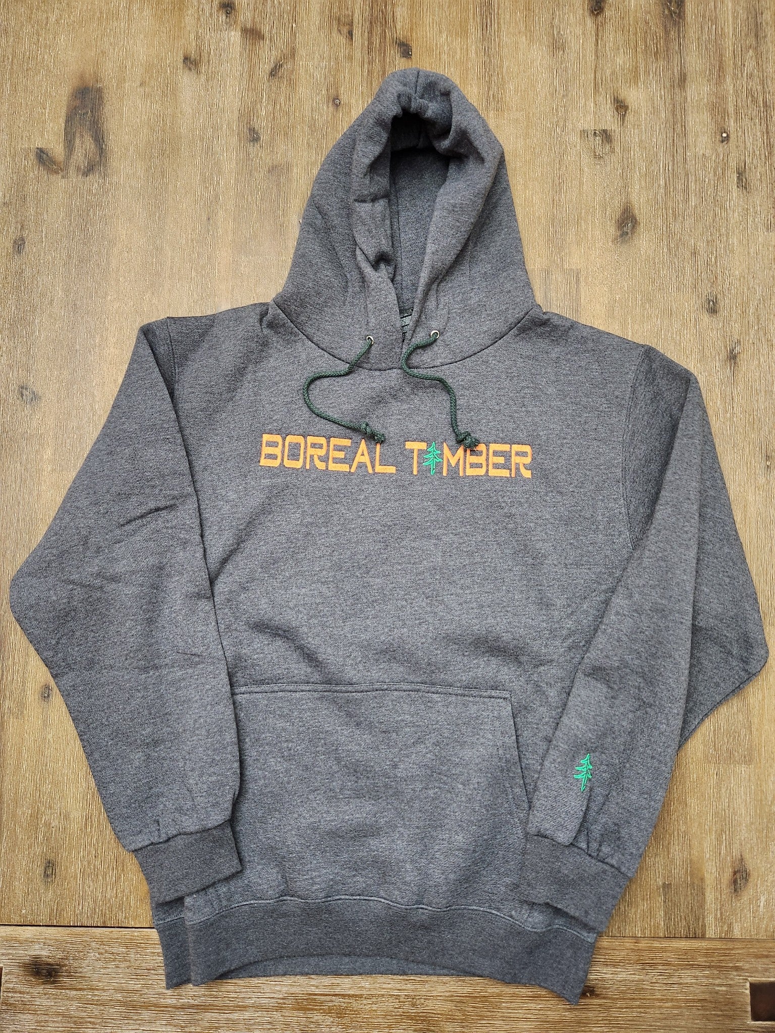 Timber Apparel Boreal Timber Hoodie - Charcoal Grey